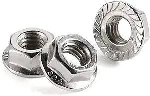 M8-1.25 Serrated Hex Flange Nut