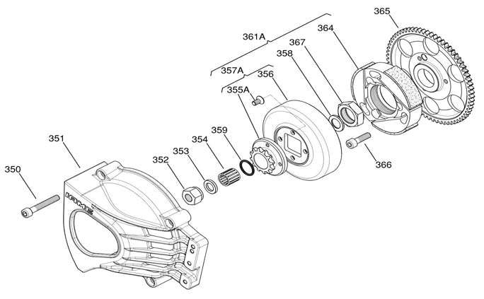 IAME KA100 Clutch Drum O-Ring